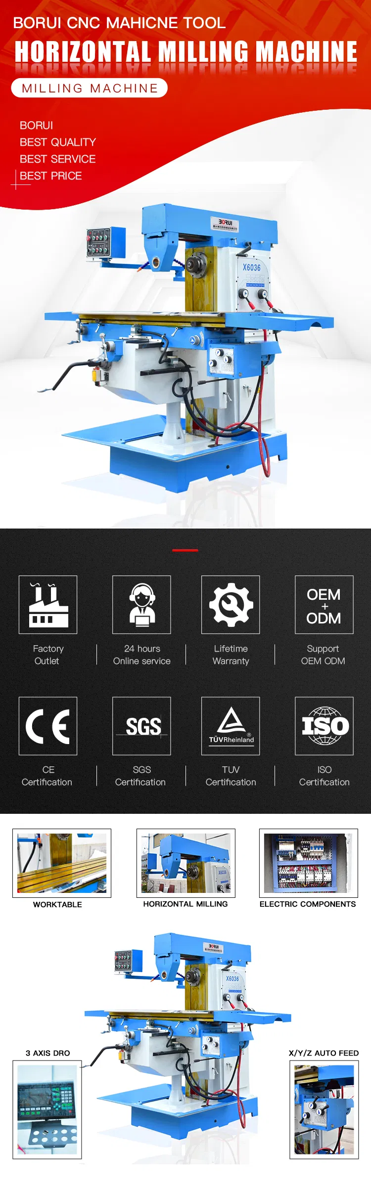 X6036 Milling Machine