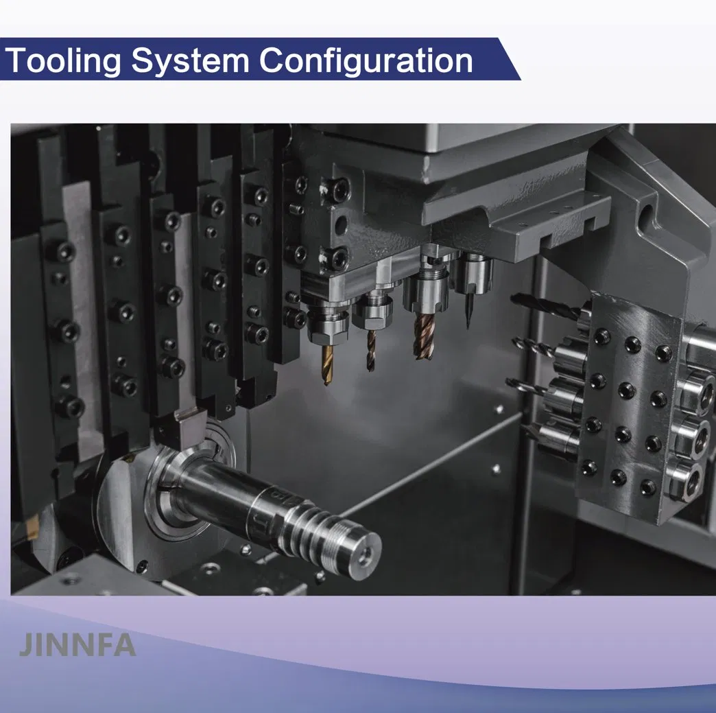 CNC Machine Tool Swiss Type Turning Milling Lathe Sw385b Process The Complex Workpieces