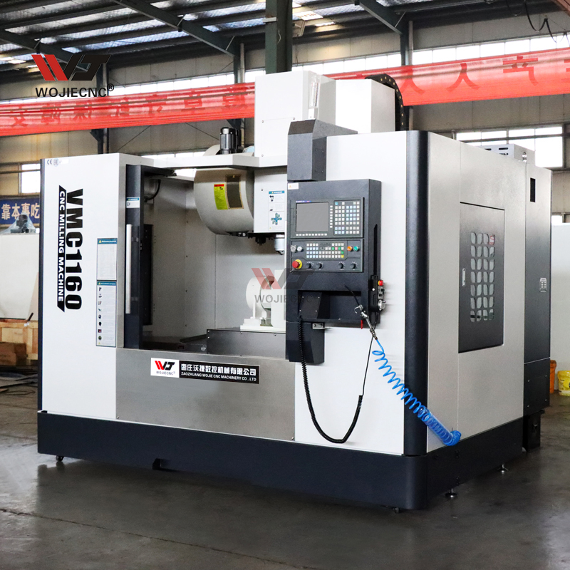 5 Axis CNC Machining Center Vmc1160 Bt40 Spindle 8000rpm 24 Atc Fanuc Multi-Control Options