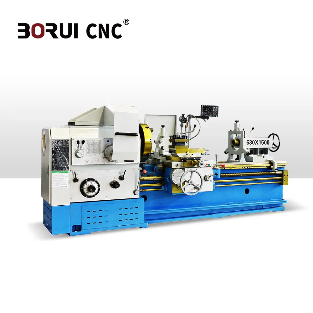 Cw6263 Heavy Duty Manual Lathe Machine with Gap Bed for Metal Turning
