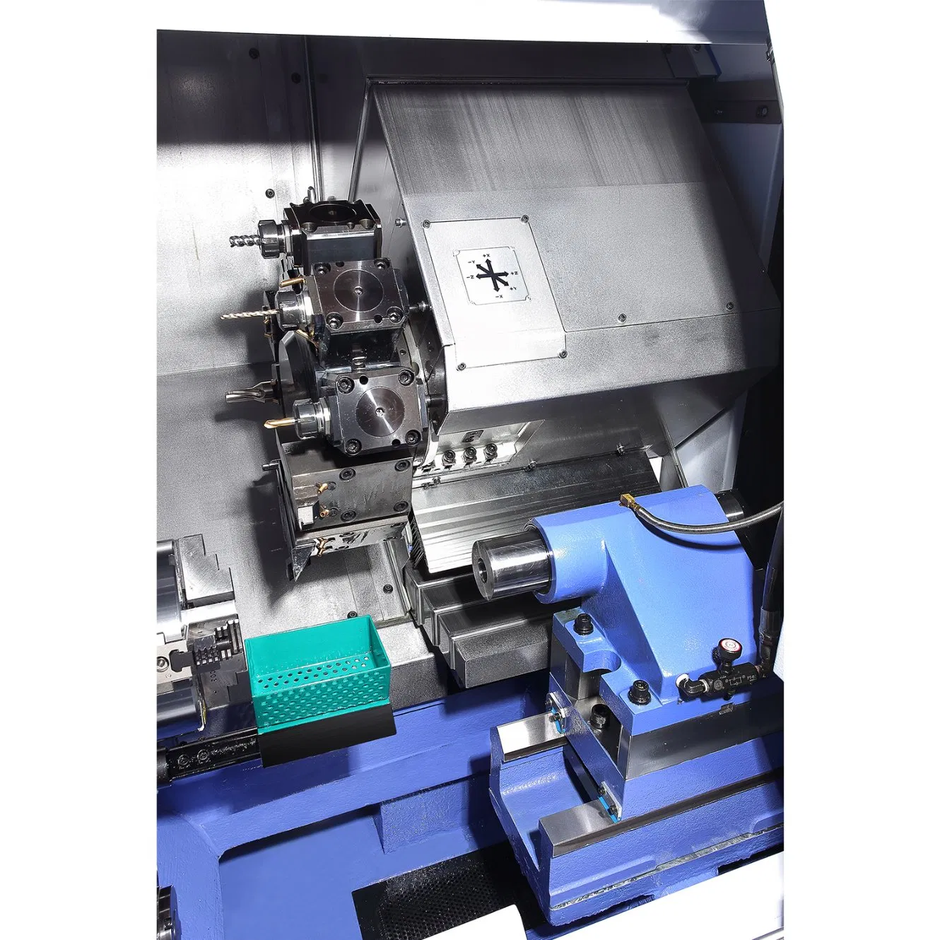 Jinnfa Yk-260m High Precision Fixed Head Inclined Bed CNC Milling Combination Machine Tool