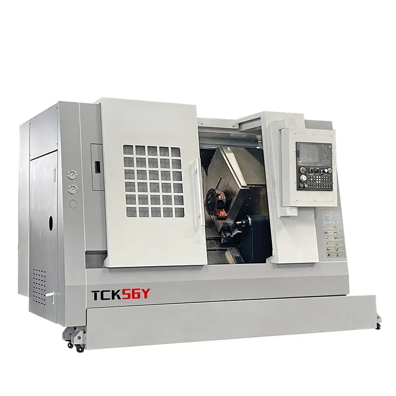 Heavy Duty 4 Axis Automatic Tck56y CNC Turning and Milling Lathe Machine