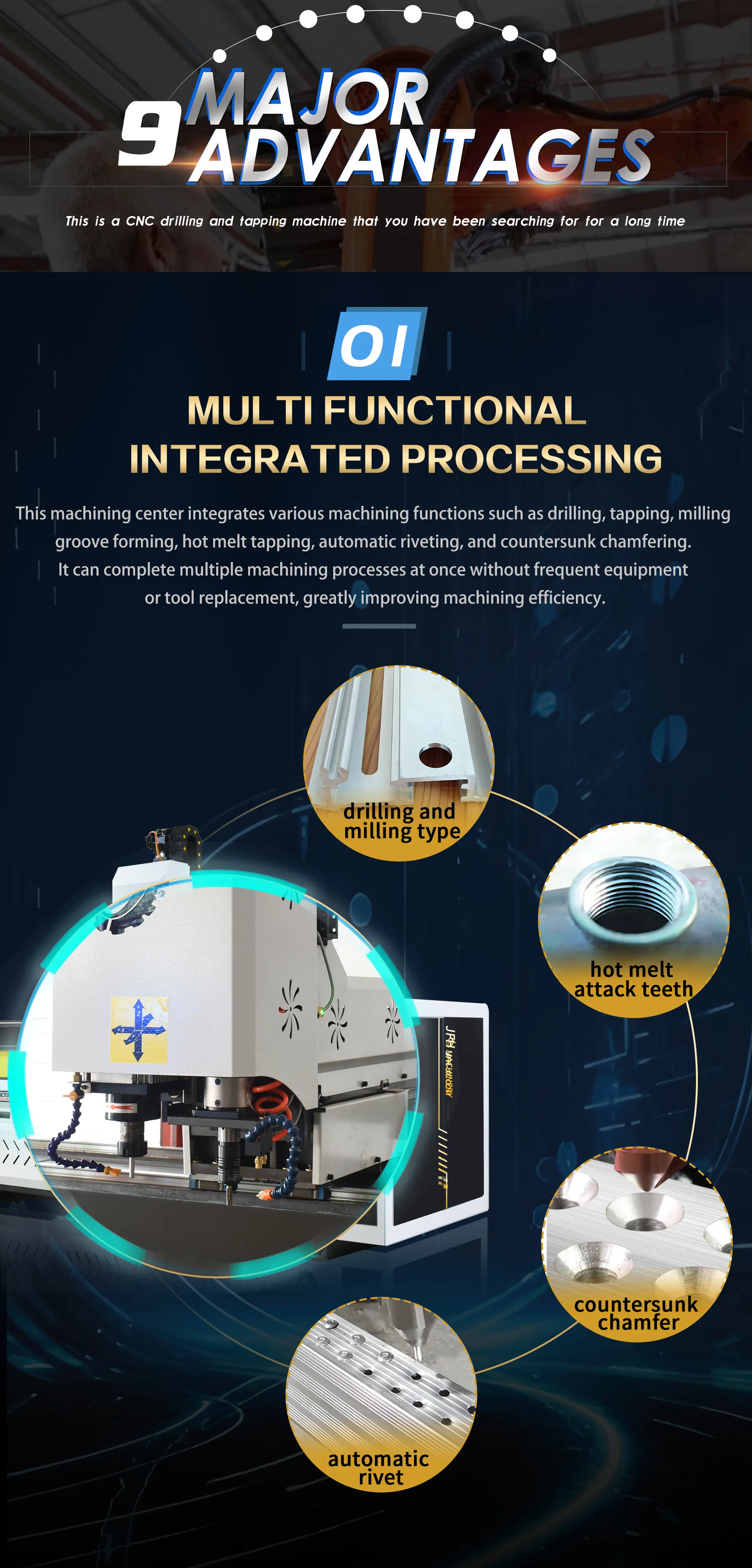 CNC Drilling Machine View 5