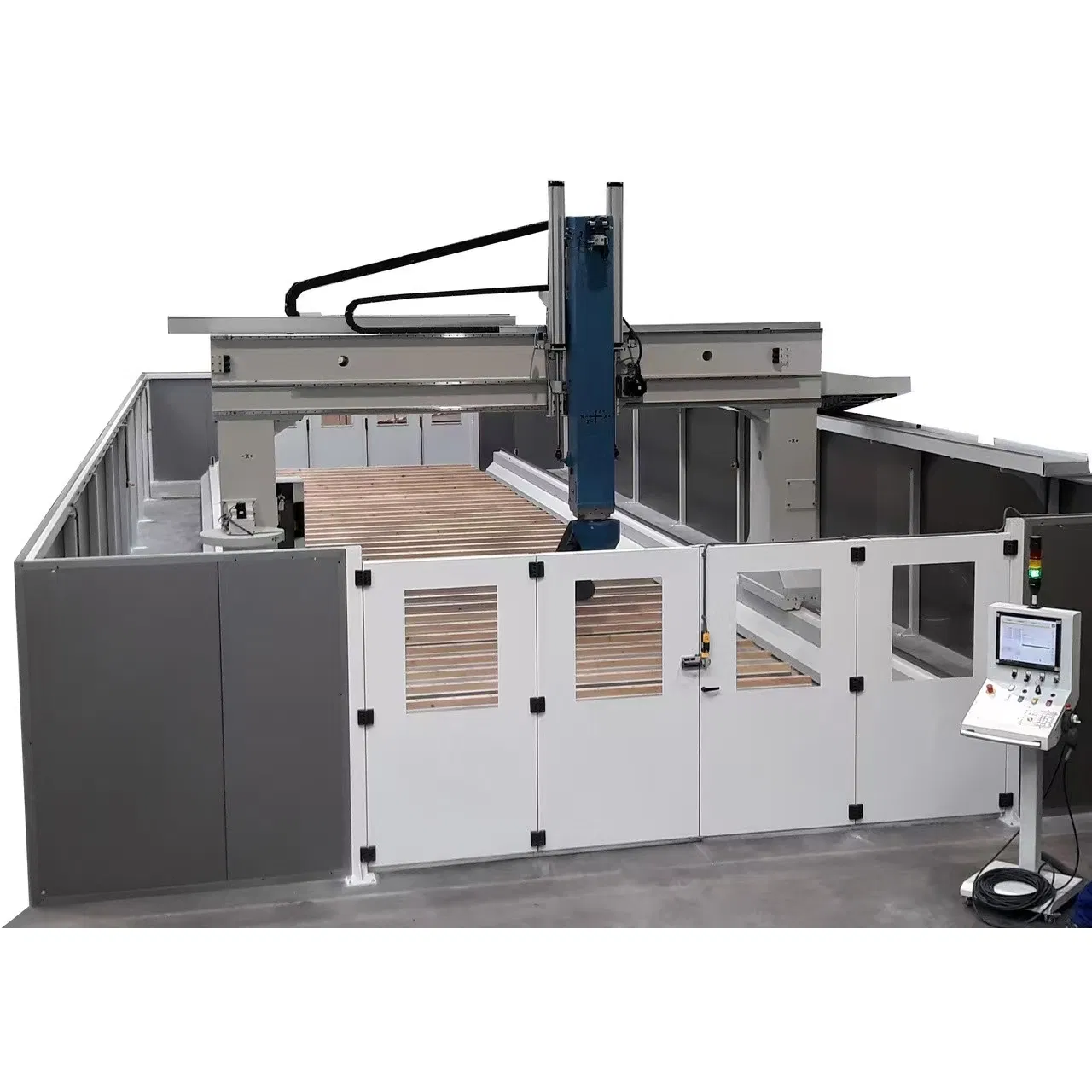 Multi-Axis Intelligent High-Precision Heavy-Duty CNC Machining Center for Clt Timber Sips Industrial Processing