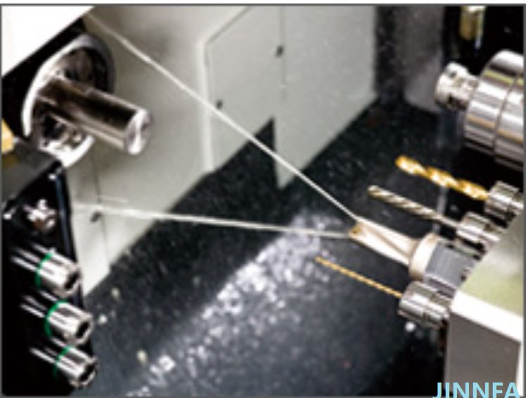 Jinnfa 42mm CNC Swiss Type Turning Machine for Micro Parts