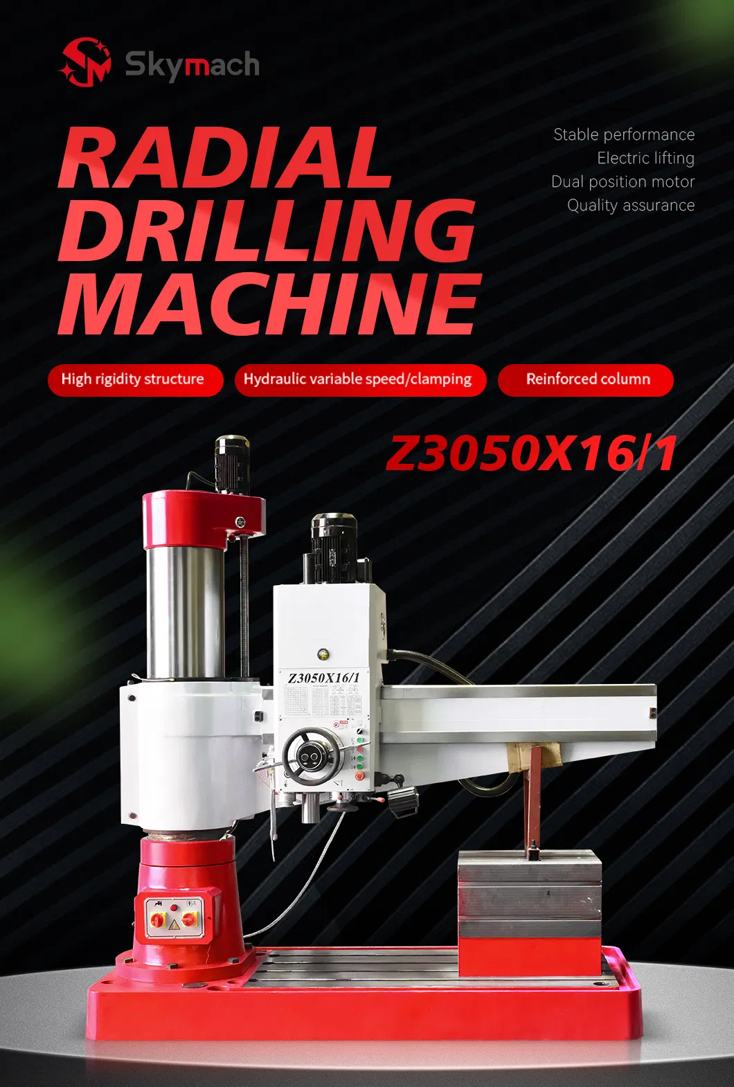 Z3050 Radial Drill Overview