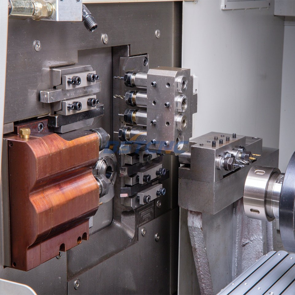 Bst-G206e Double Spindle CNC Turning and Milling Mini Swiss Lathe Swiss Type CNC Lathe Machine