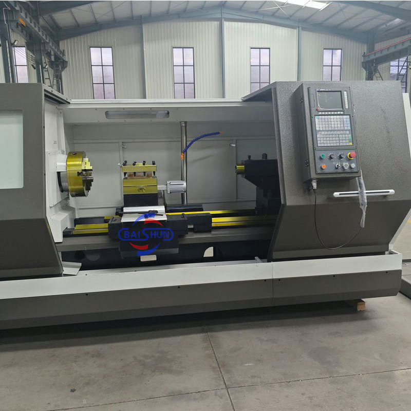 High Quality High Rigidity Turning Lathe Machine Heavy Duty Metal CNC Lathe Flat Bed Machine
