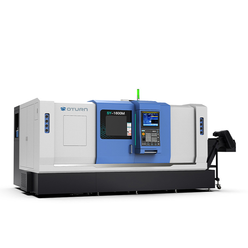 CNC Single Spindle Turning Center Sy1600m with Angular Contact Bearing Spindle
