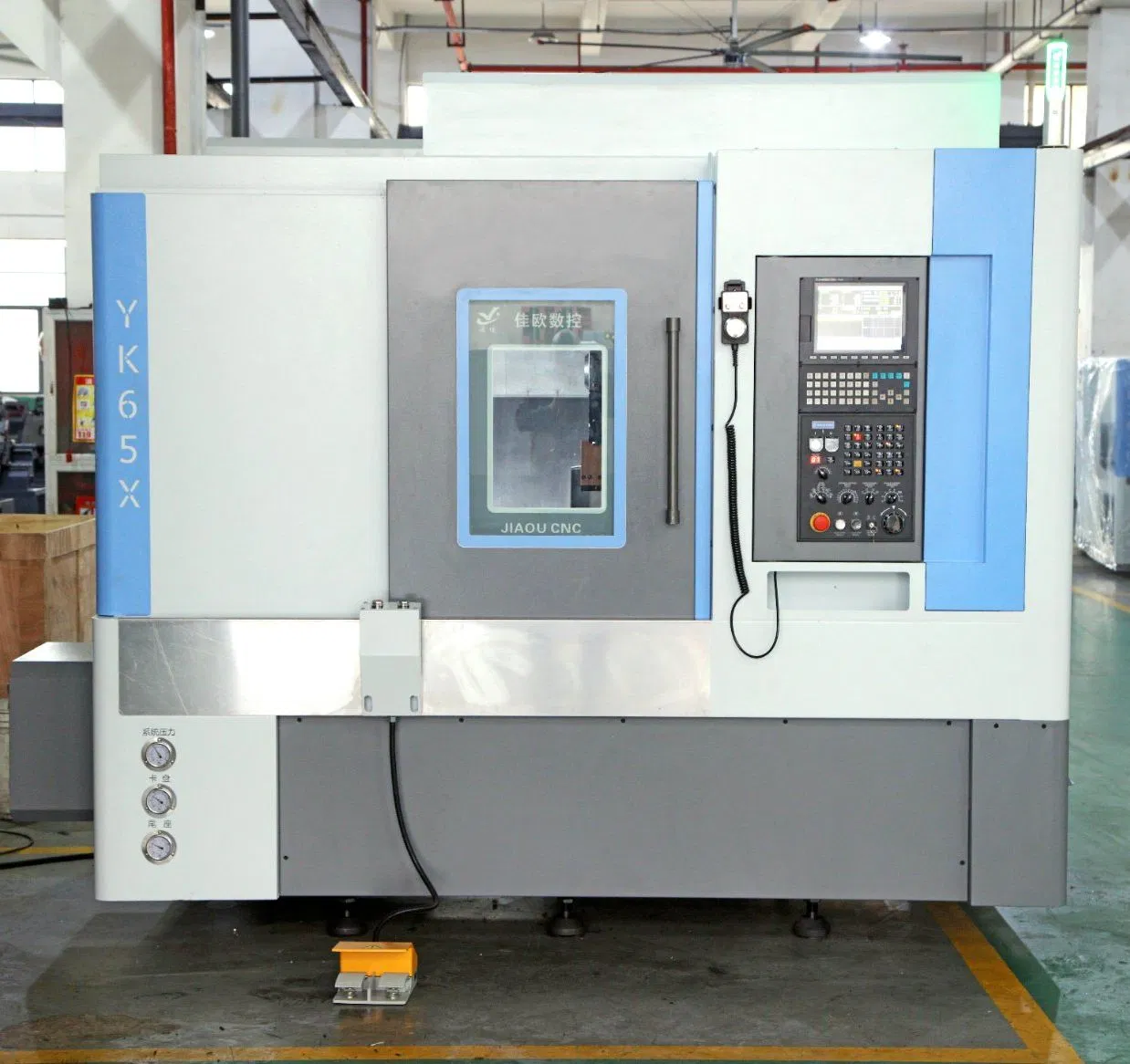 Fast Process CNC Torno Turning Center with Bmt65 Power Turret