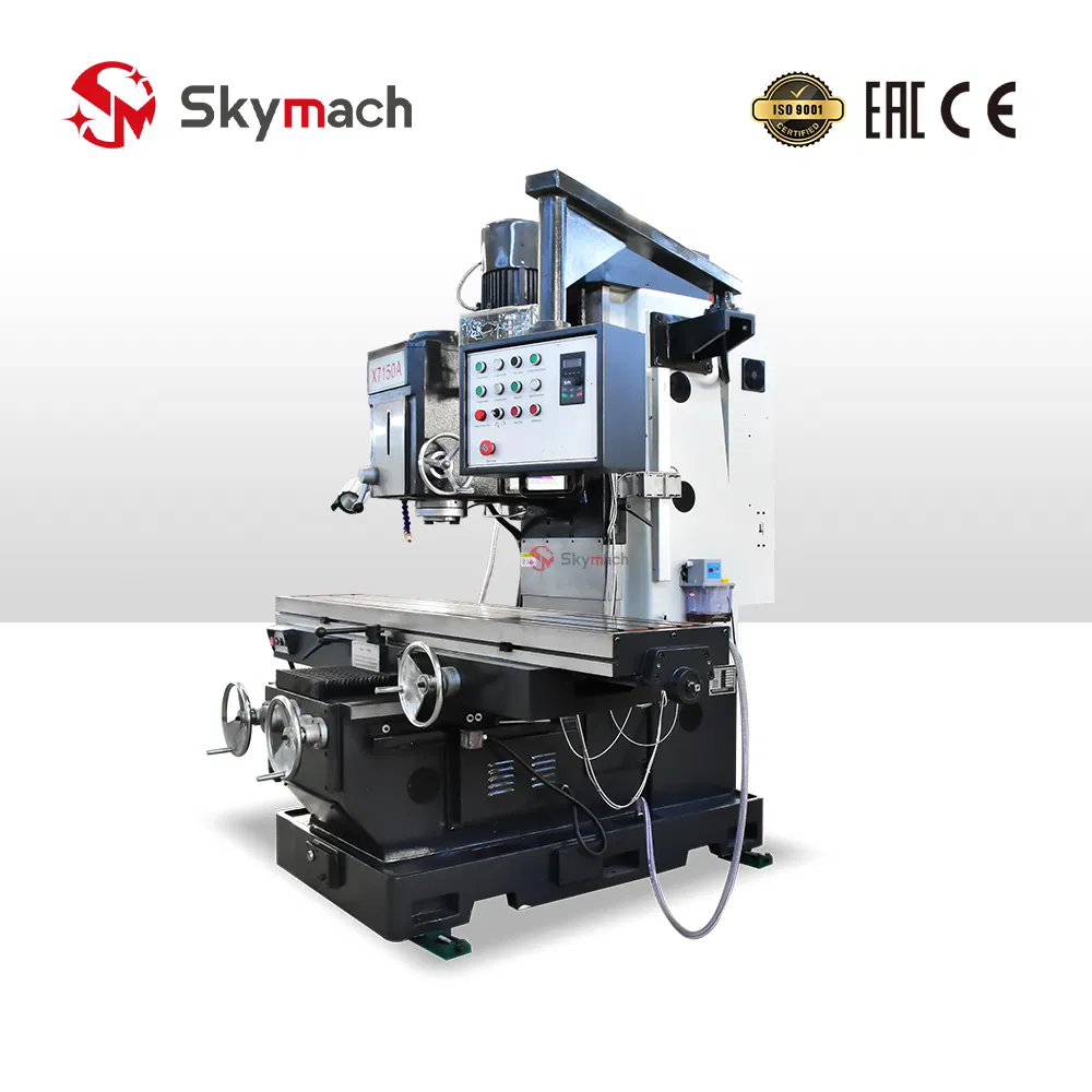 X7150A Vertical Milling Machine with Upgraded Feed System and Hardened Guideways for Demanding Toolroom Work, Mould Making,