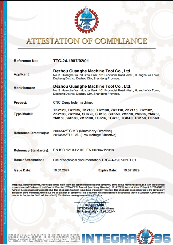 Machine for Deep Hole Drilling and Boring: Superior Performance and Durability