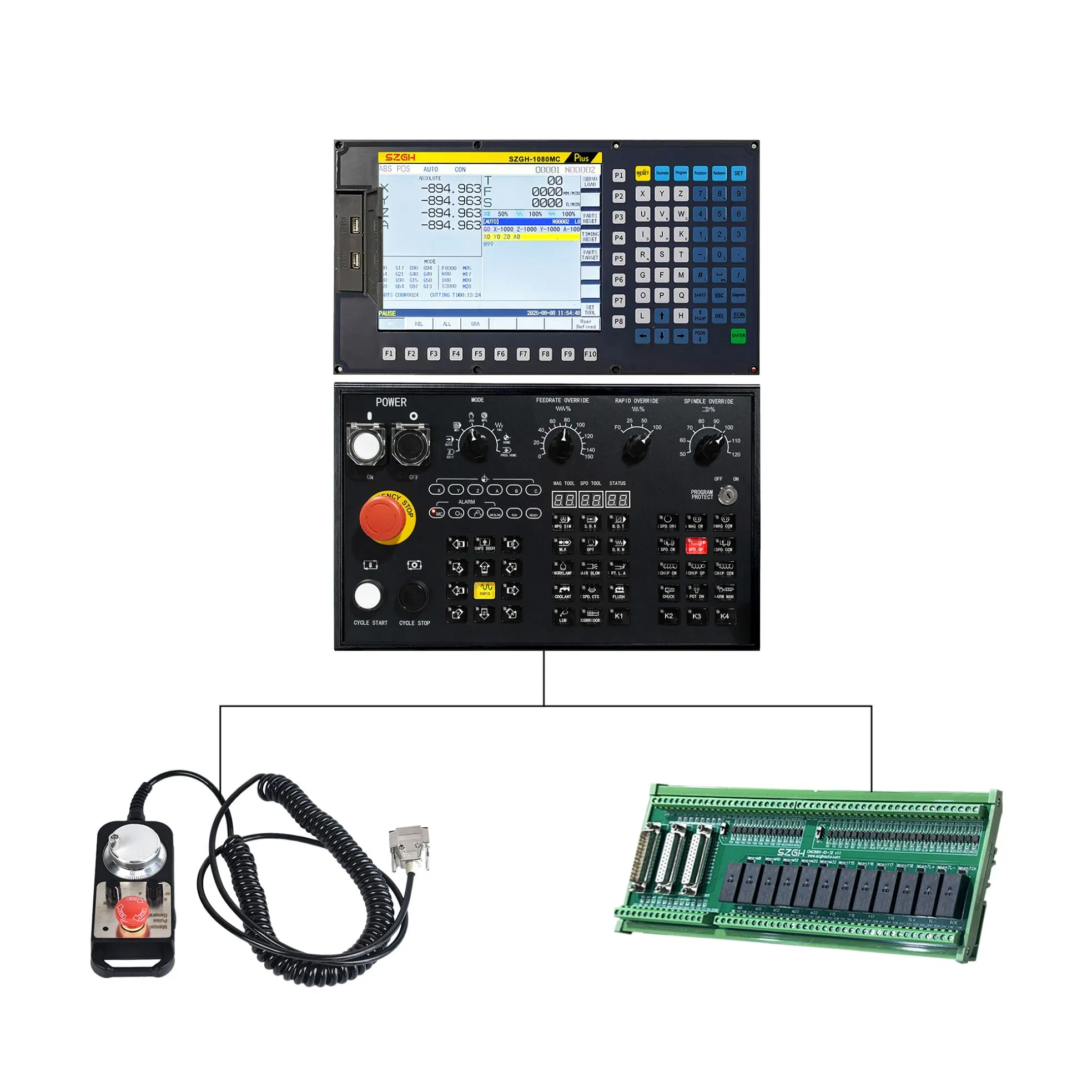 CNC milling suited open PLC environment professional cnc machine system for Precision Machining