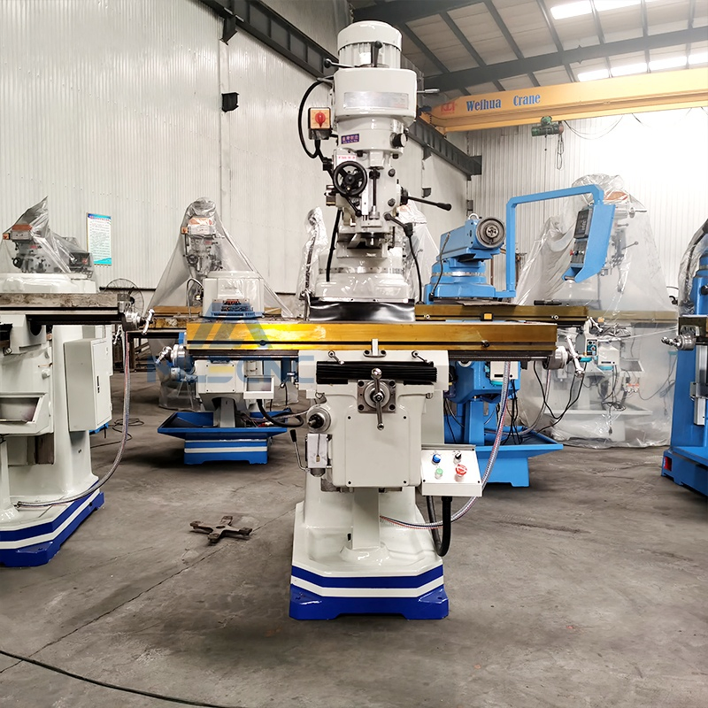Universal Tool Turret Milling Machine Taiwan 4h