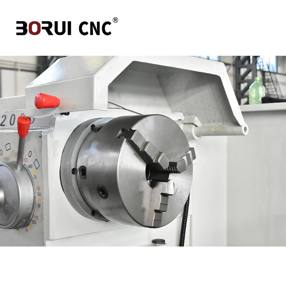 Ca6250b High Precision Manual Lathe Featuring Hardened Bedways and Quick-Change Gearbox for Toolroom Machining and Precision Part Repair.