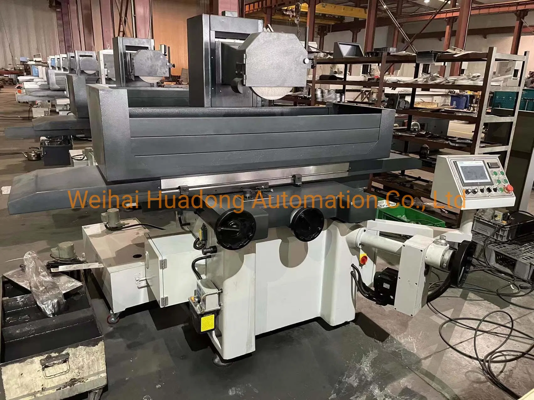 Weihai Huadong Machine Tools Saddle Moving Type Surface Grinding Polishing Machine for Metal