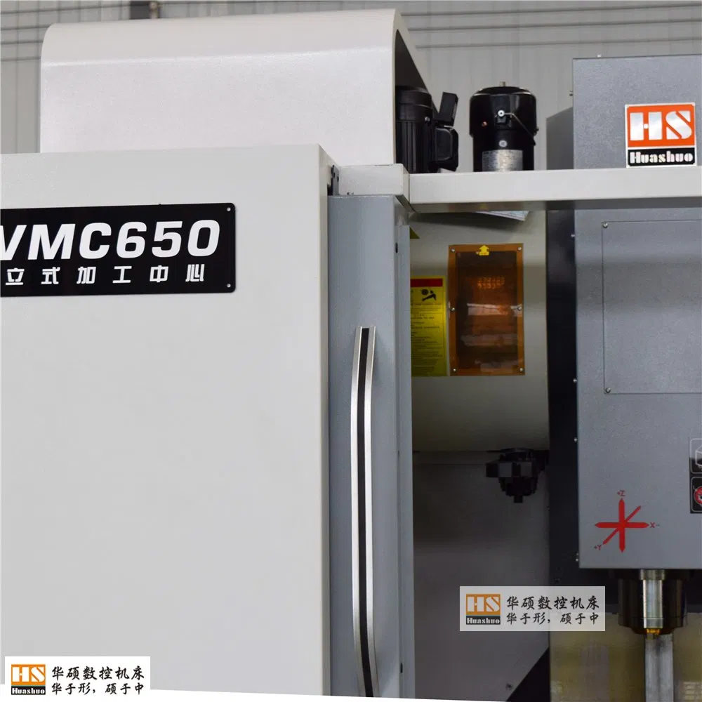 Tengzhou Factory Vmc 650 Single Spindle CNC Machine Tools Vertical Machining Center Fanuc GSK System Siemens Control Vietnam