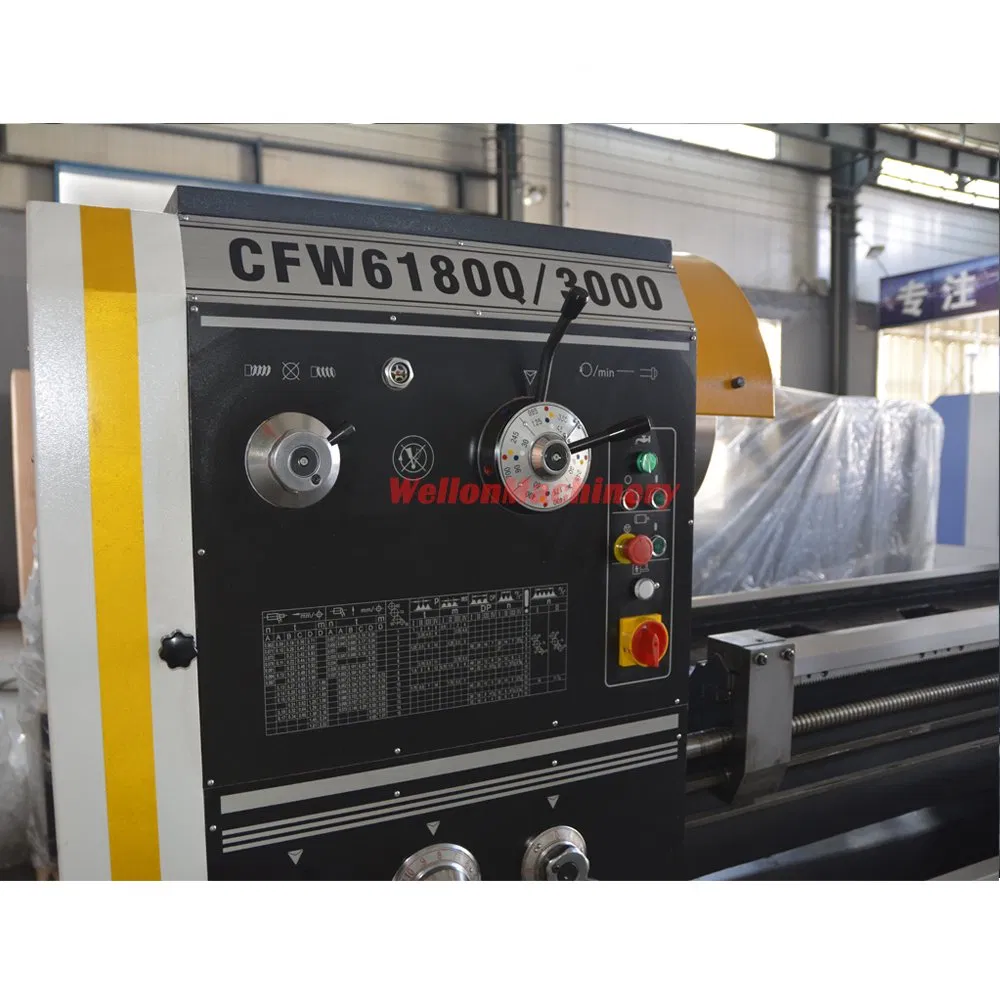 Heavy Duty Lathe Machine CFW6180Q Metal Turning Lathe Machine Price