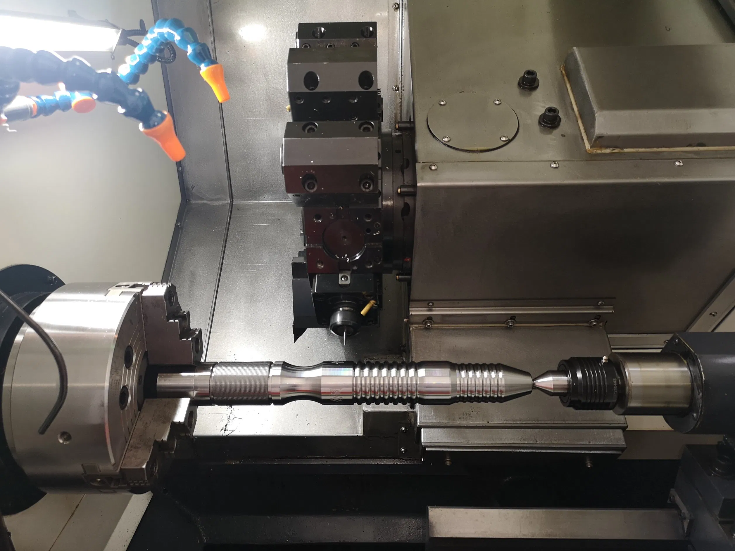 Jinnfa Yk-260m Linear Rail Slant Bed Gang Tool CNC Lathe Milling Combination Machine Tool