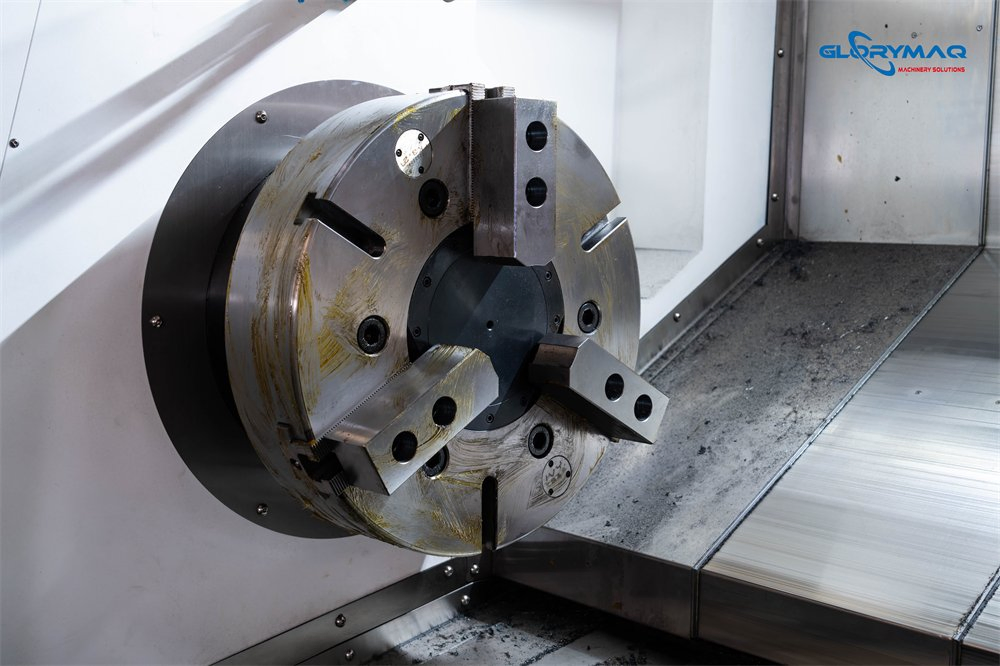 Glorymaq GM-200hy High Precision Metal Slant Bed Lathe Turning Center Universal Horizontal Lathe Machine Tool