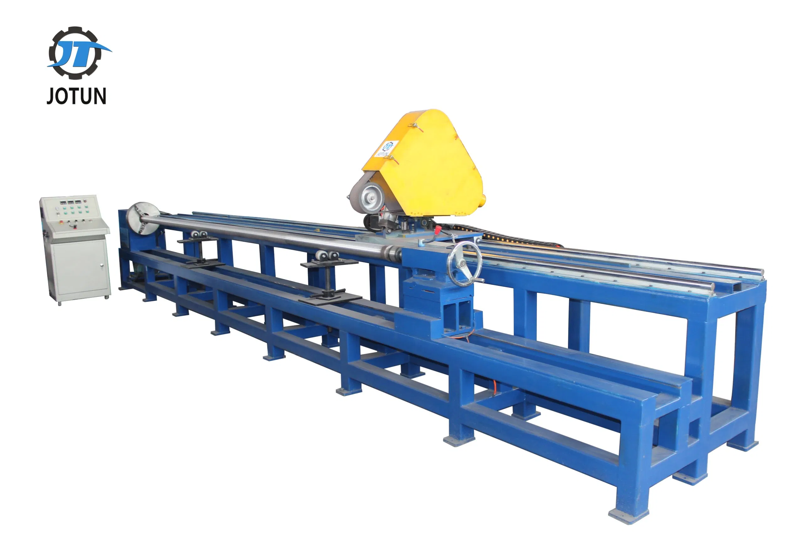 Round Pipe Tube Cylinder Rod Outside Surface Grinding Polishing Machine