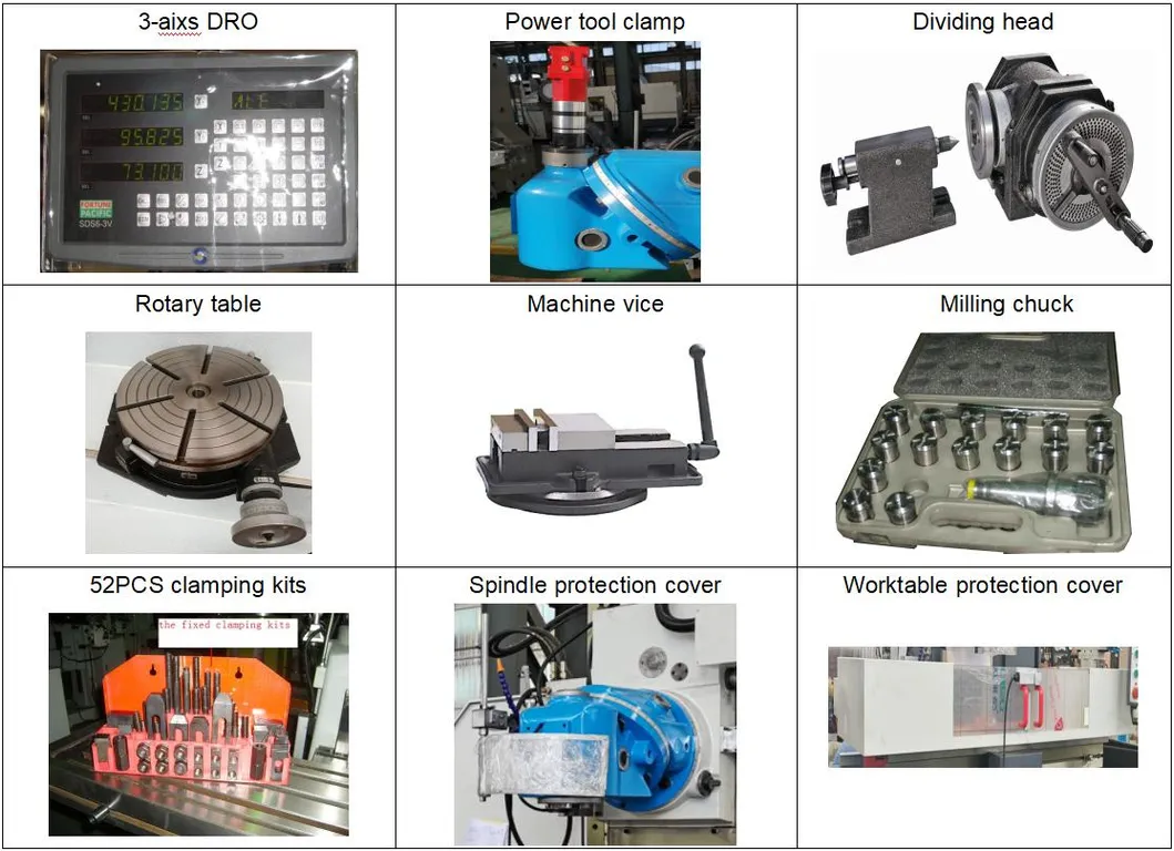 Optional accessories