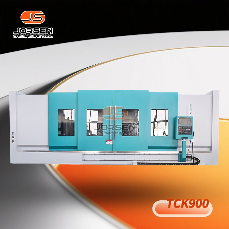 Turning Center Tck900 Swiss Type CNC Lathe Machine with Double Spindle Option