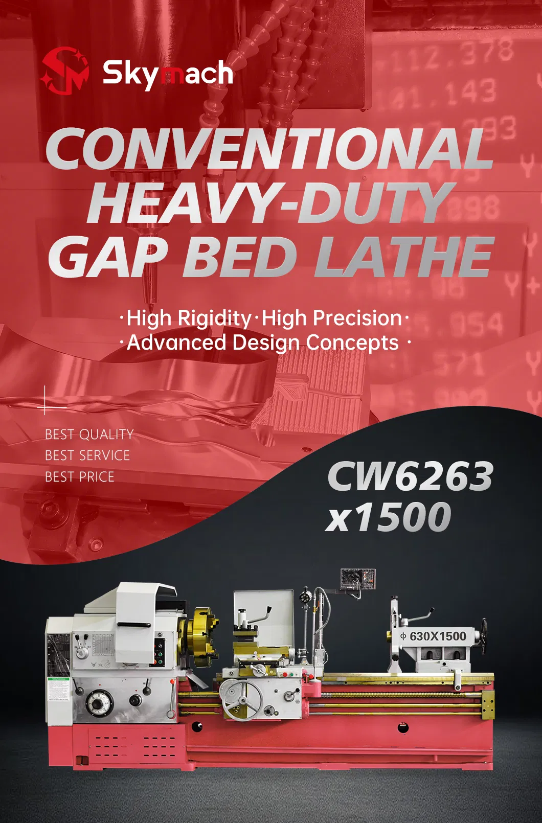 Manual Lathe Machine