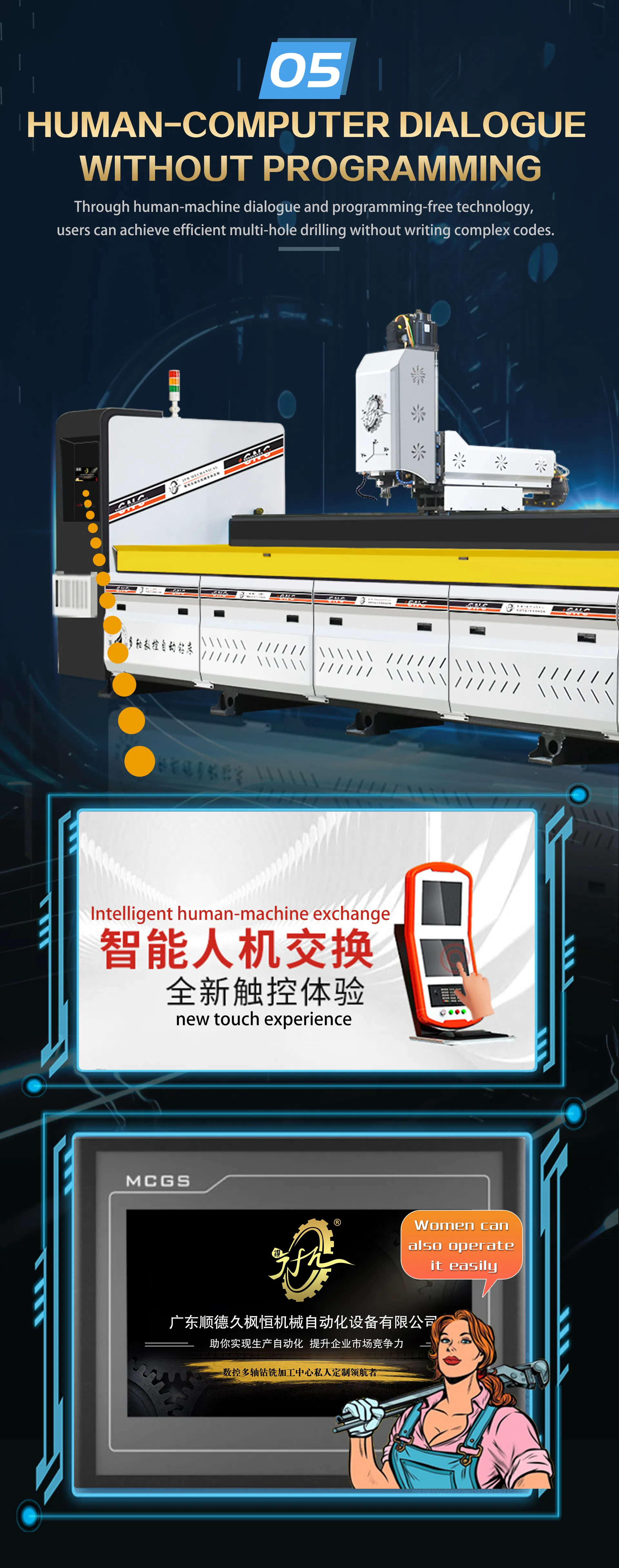 CNC Drilling Machine View 12