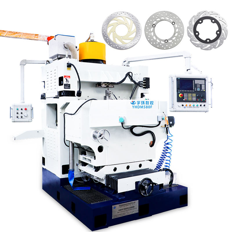 YHDM580F Double Disc Surface Grinding Machine for upper and lower parallel planes of thin ring-shaped parts motorcycle brake disc valve disc φ190~φ320mm