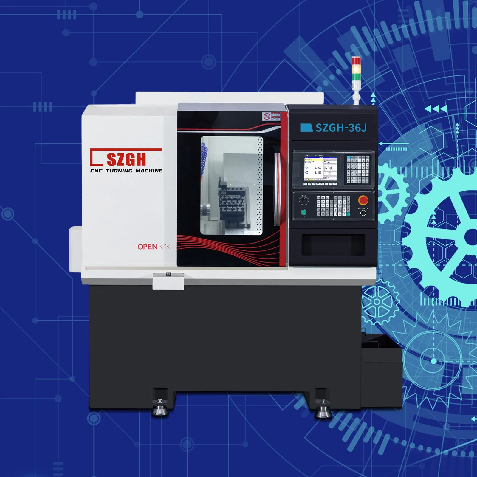 Szgh Manufacturer Low Cost Combination CNC Lathe and Milling Machine China Horizontal CNC Metal Lathe Machine Mini Lathe CNC