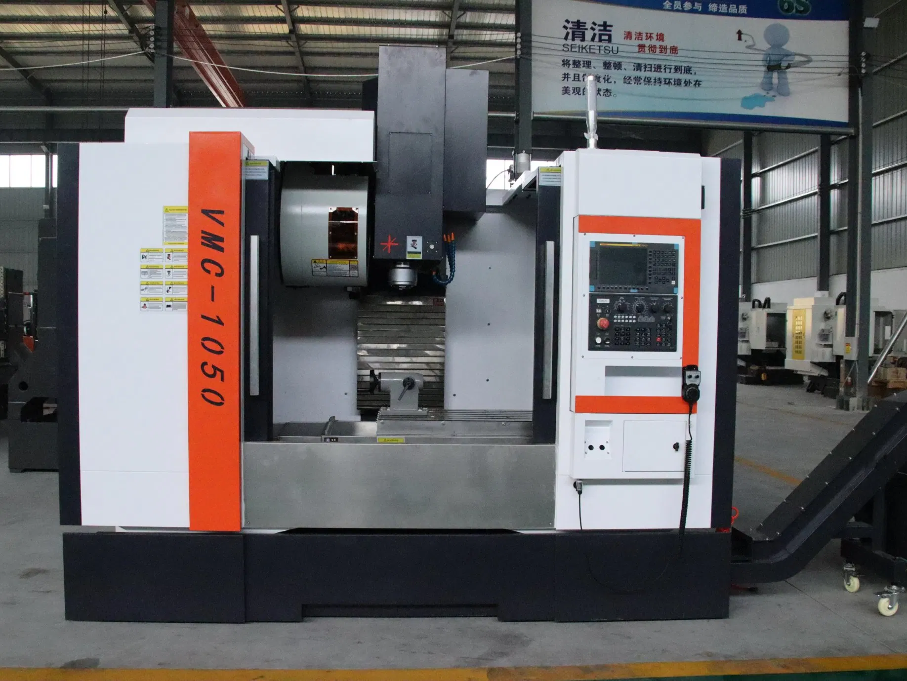 CNC High Speed Cost Effective Boring Milling and Cutting Combination Vmc1050 CNC Vertical Machining Lathe Center