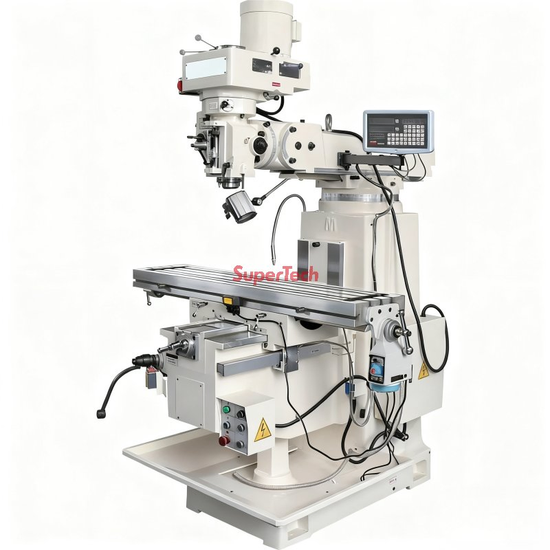 Wholesale Performance Universal Manual Horizontal and Vertical Metal Turret Milling Machine Price