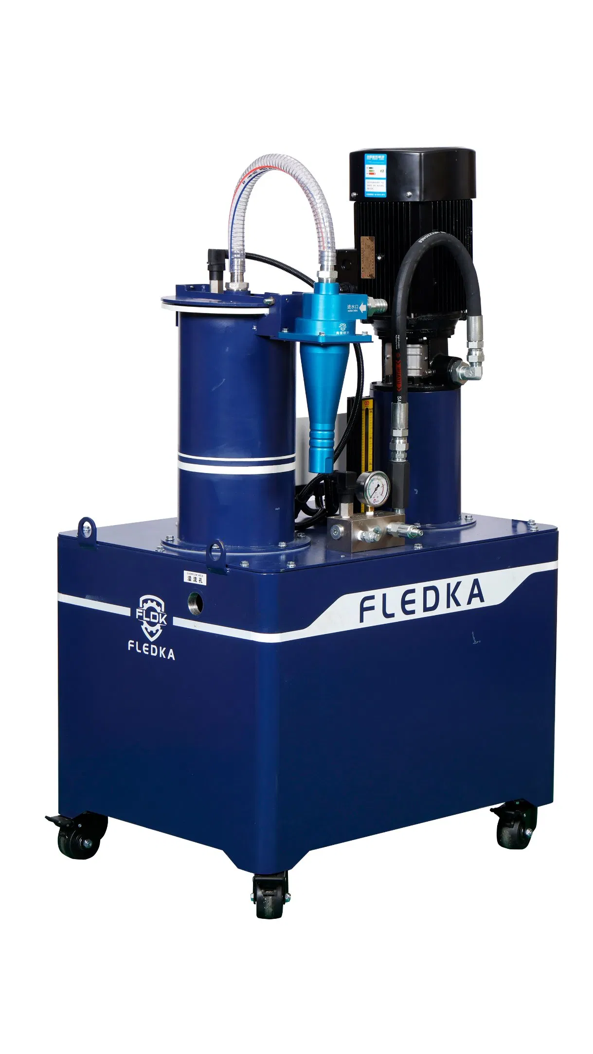 CNC Spindle Fldka 30bar High Pressure Through Spindle Coolant Cutting Fluid Filtration System for Supporting High Performance Cutting Tools