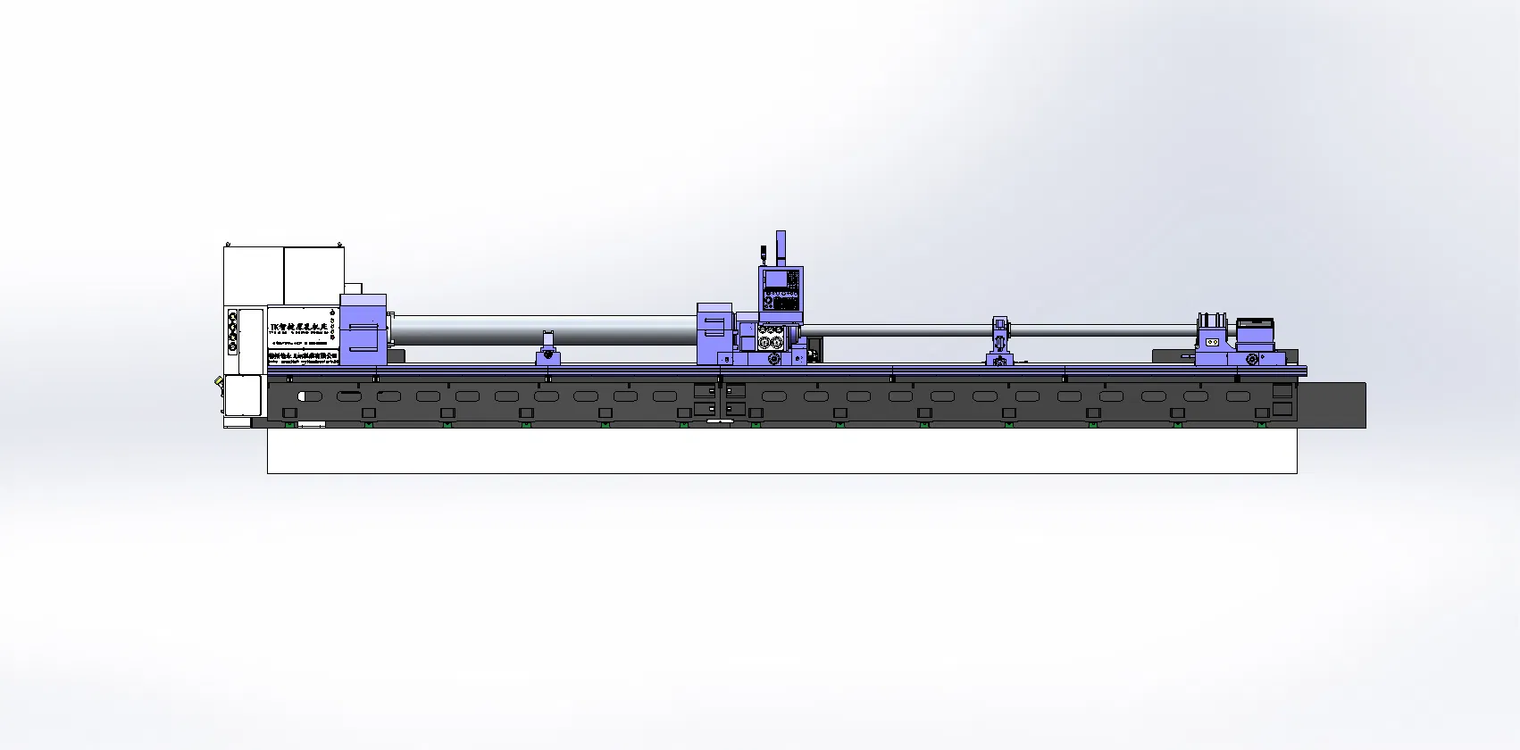 Tk25X4m CNC Deep Hole Boring Machine Tool