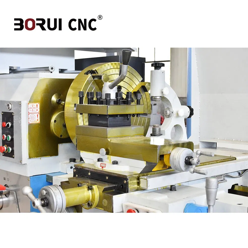 Cw6263 Heavy Duty Manual Lathe Machine with Gap Bed for Metal Turning