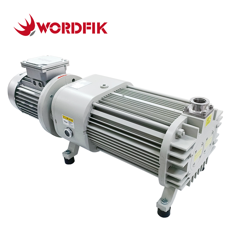 High-Speed Oil-Lubricated Rotary Vane Vacuum System for Hospitals