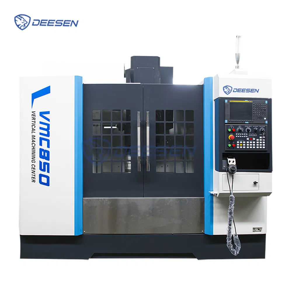 High Quality Vmc 850 Automatic 5 Axis Vertical Machining Center Universal Metal Cutting Machine Tools Industrial CNC Milling Machine with Fanuc Control Systems