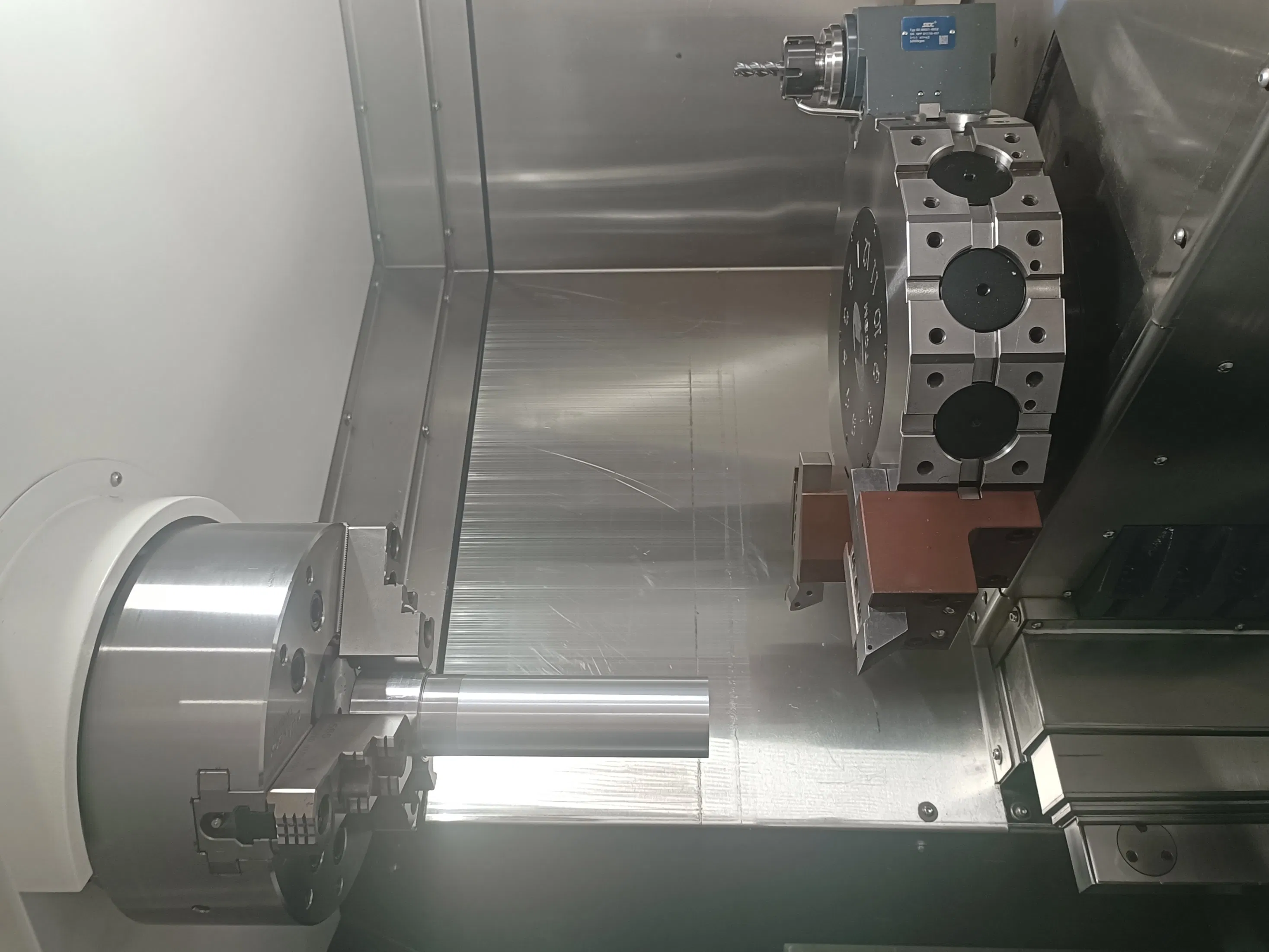 3 Axis Slant Bed CNC Turning Milling Center with Turning Preicision 0.003mm