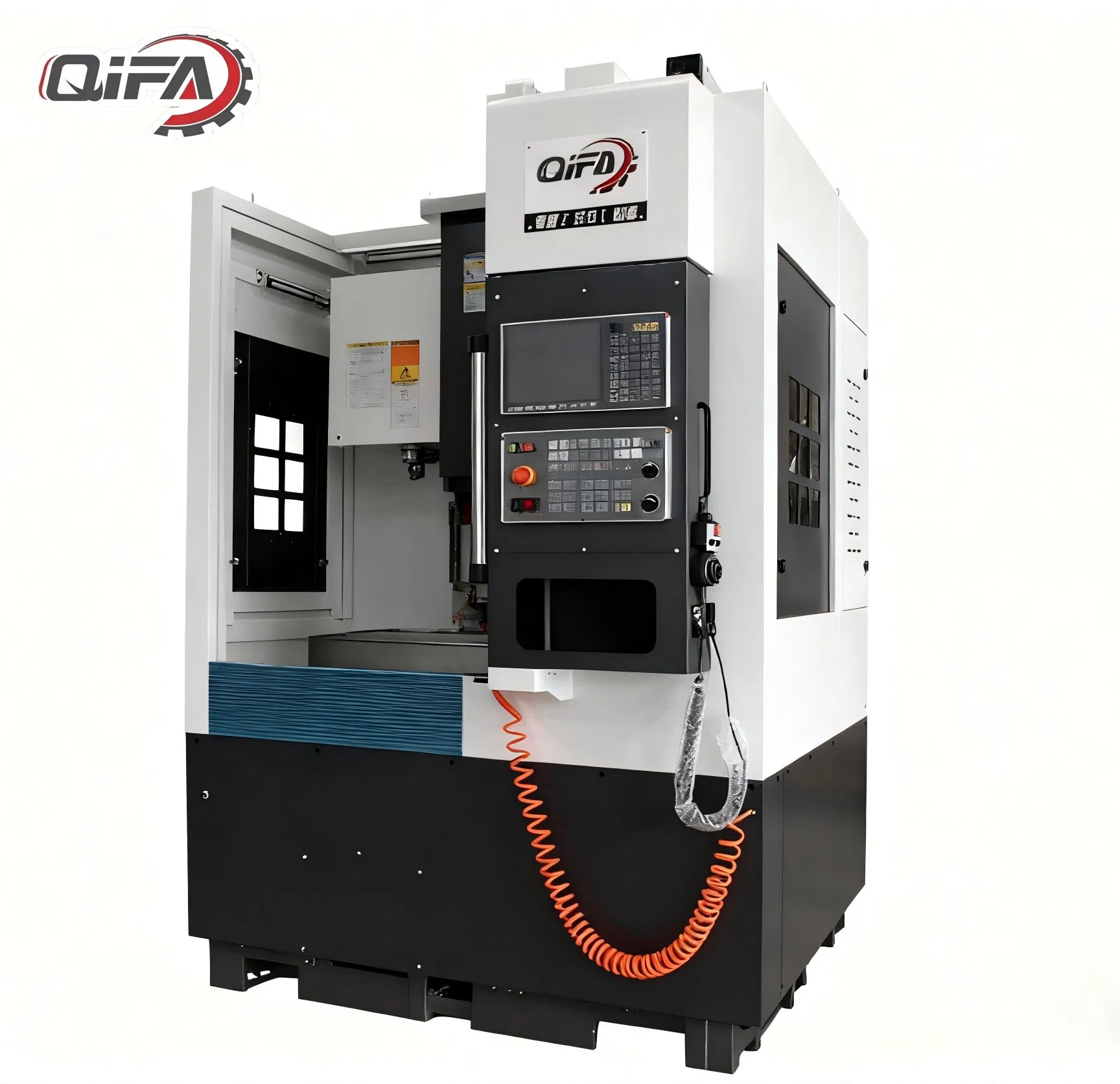 High-Performance Ht500 CNC Lathe and Vertical Milling System