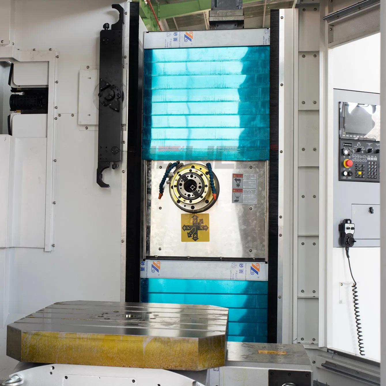 Horizontal Machining Center Hmc630 Cross Slide Table Inverted T-Shaped Fanuc System