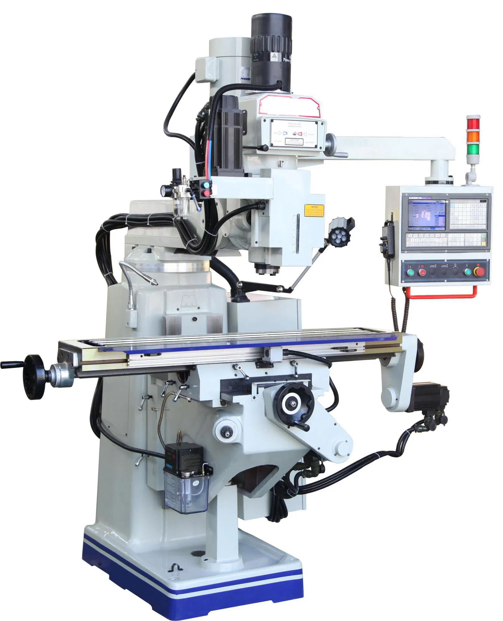 CNC Auto Metal Universal Horizontal and Vertical Turret Milling Machine