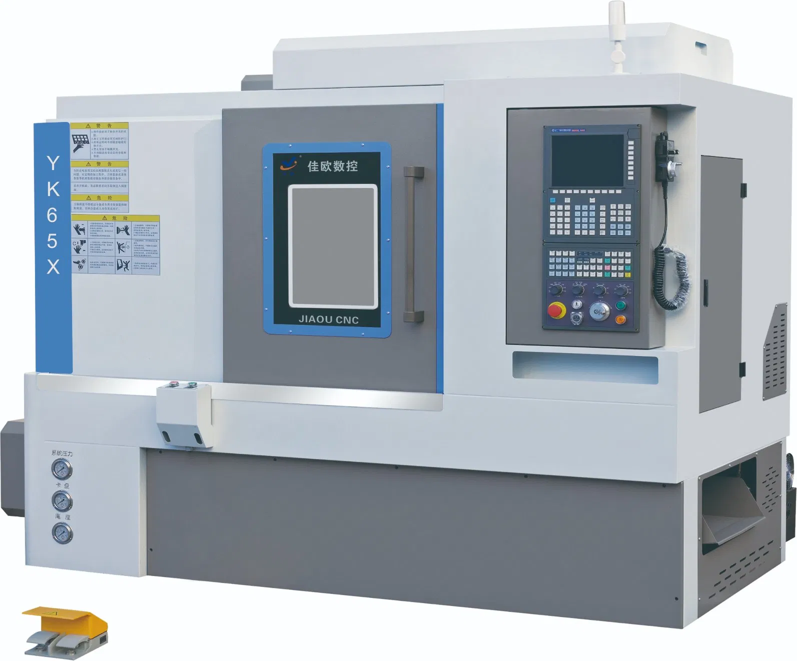 Fast Process CNC Torno Turning Center with Bmt65 Power Turret
