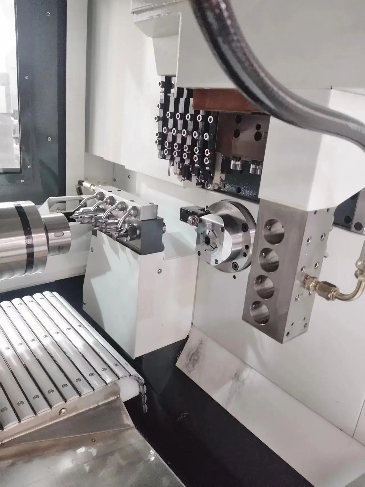 High-Precision CNC Turning Center with Smart Bar Feeder