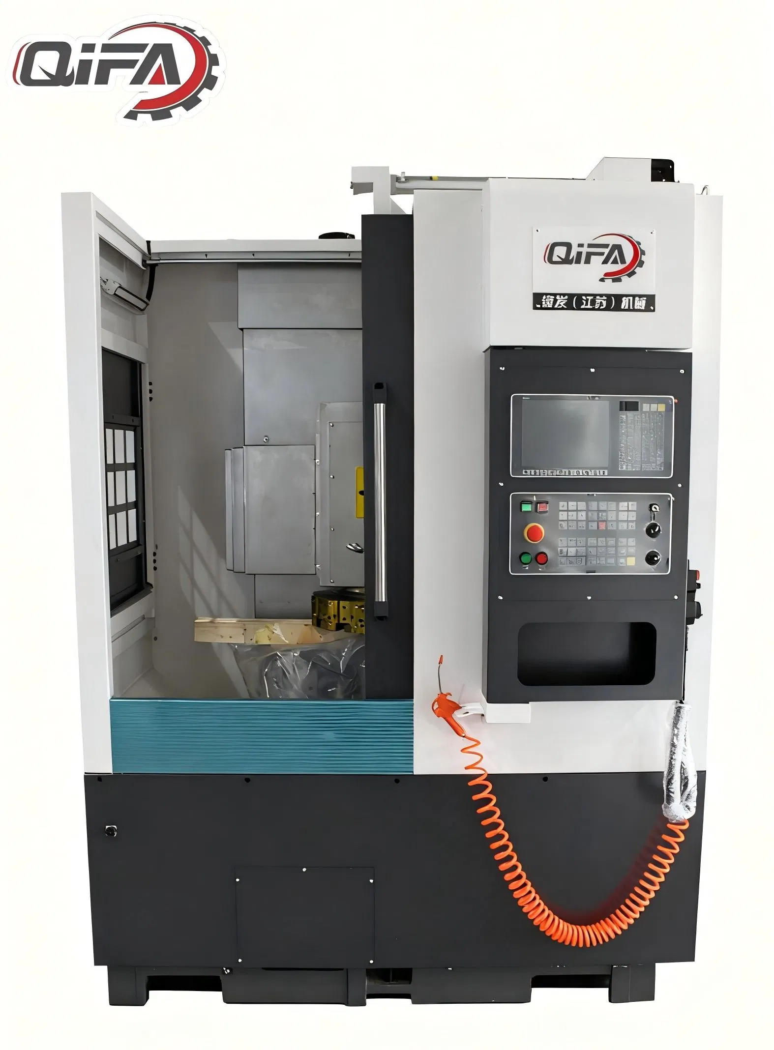 High-Performance Ht500 CNC Lathe and Vertical Milling System