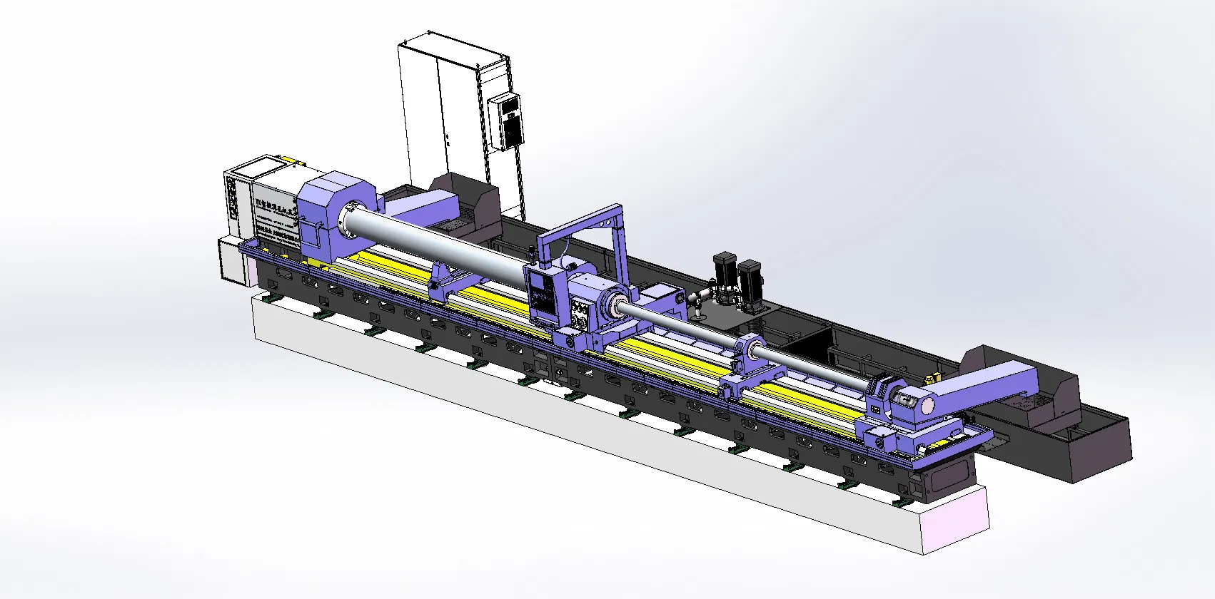 Tk25X4m CNC Deep Hole Boring Machine Tool