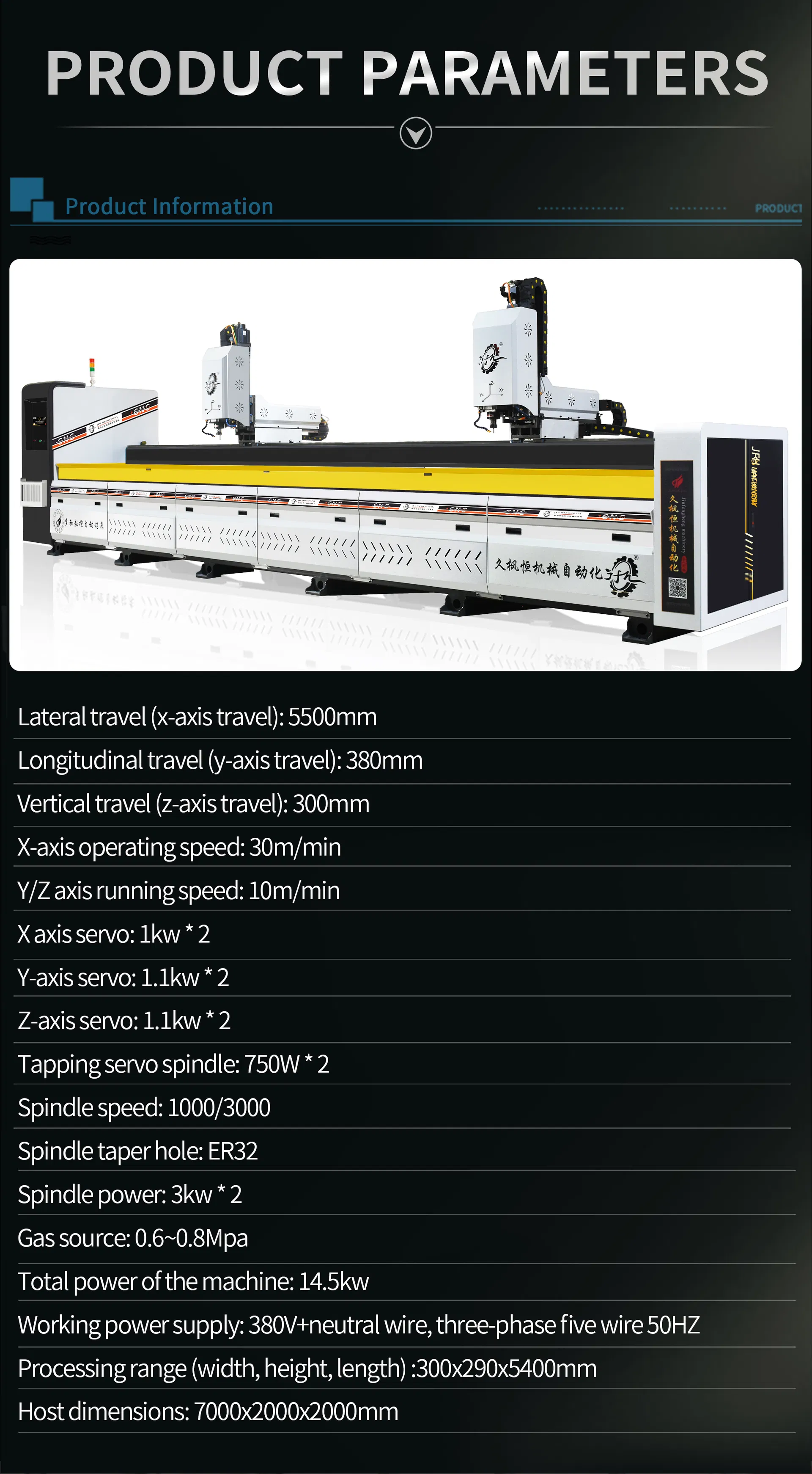 CNC Drilling Machine View 4