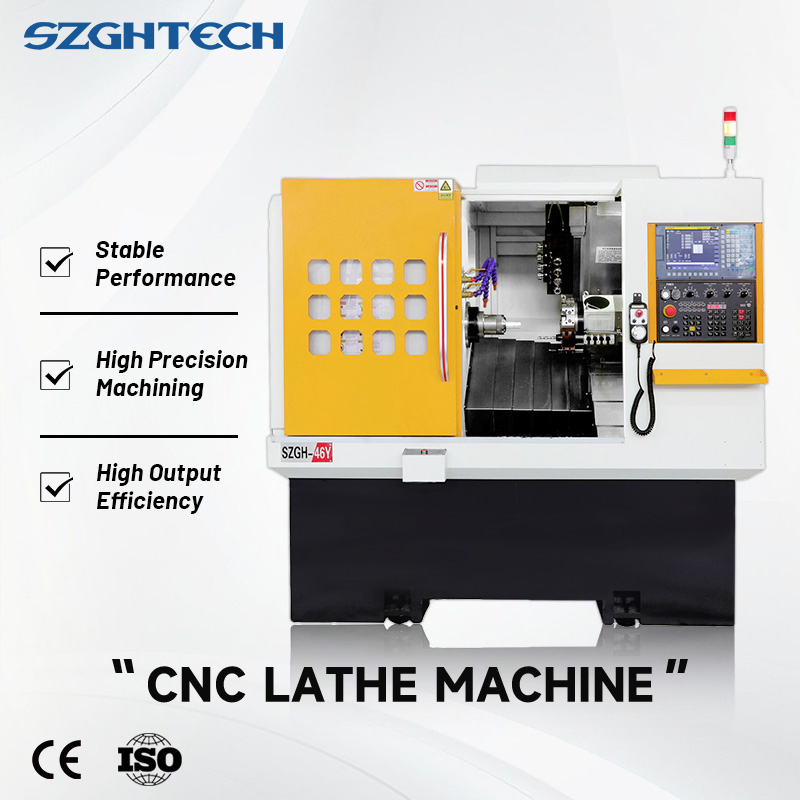 5 Axis Turn Mill CNC Machine Manufacturer Szgh-46y Vertical Machining Center CNC Turn-Mill Combination