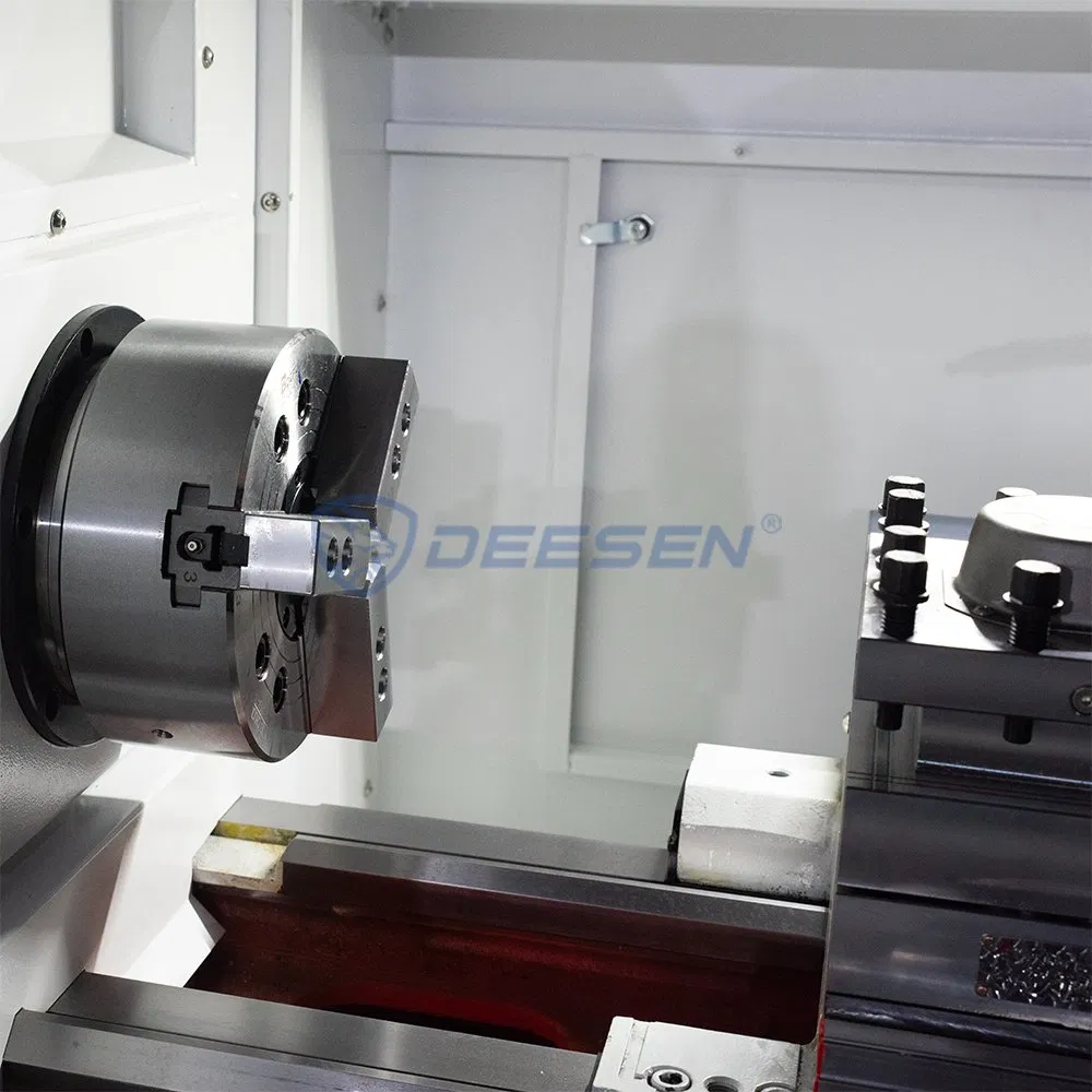 Deesen Industrial Horizontal Flat Bed CNC Lathe Machine Heavy Duty Cak6150 Ck6150 Conventional Precision Variable Speed CNC Turning Lathe Machine for Metal