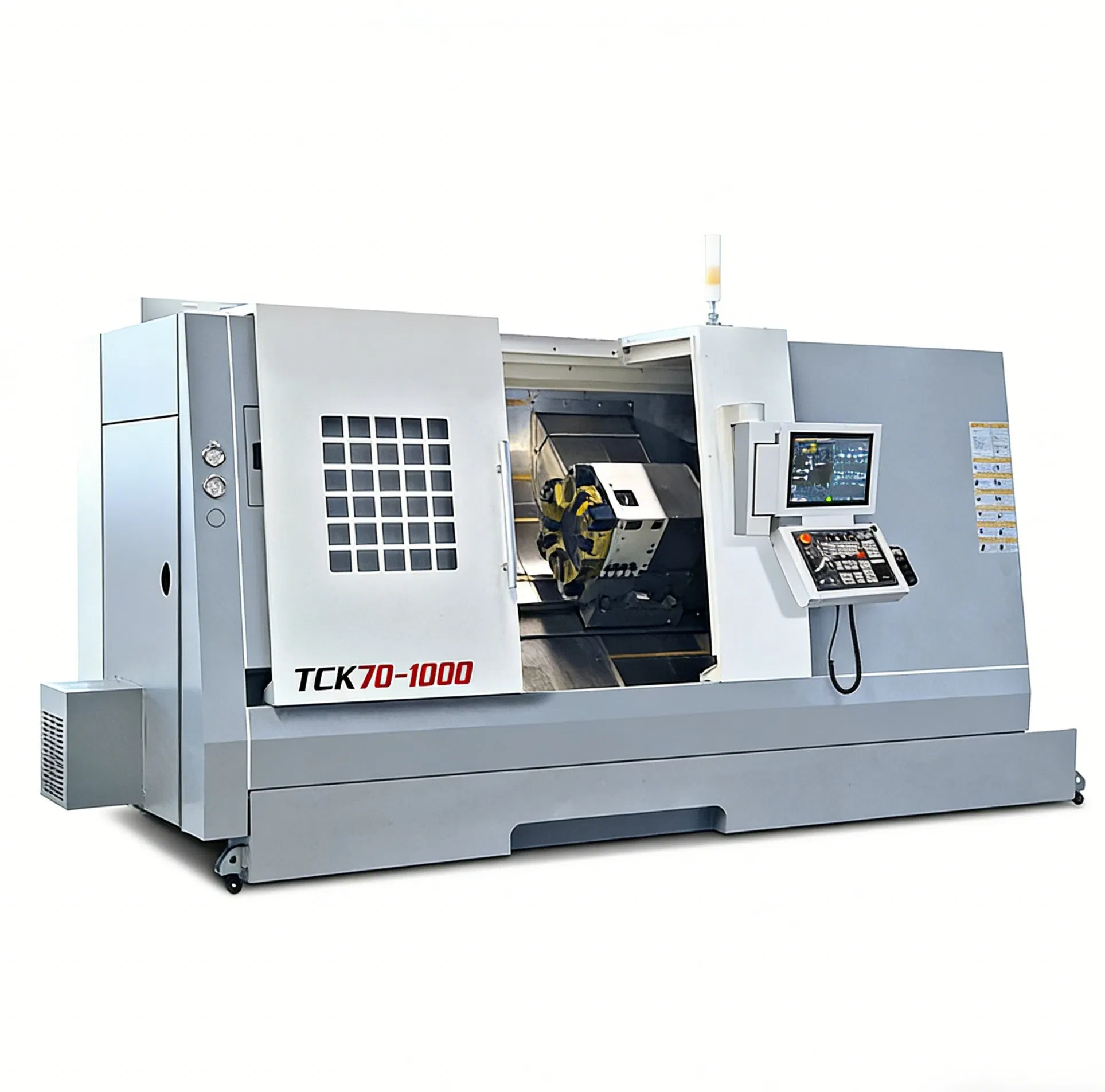 Tck70-1000 Industrial CNC Turning Center for Long Workpiece Turning